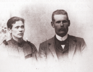 Alma Charlotta Johannesdotter och Emil Eliasson Borg